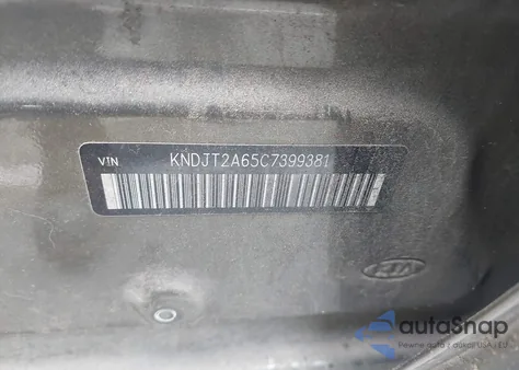 2012 Kia Soul + z USA, uszkodzony, nr VIN KNDJT2A65C7399381